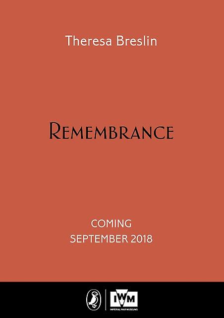 Remembrance by Theresa Breslin Paperback Book