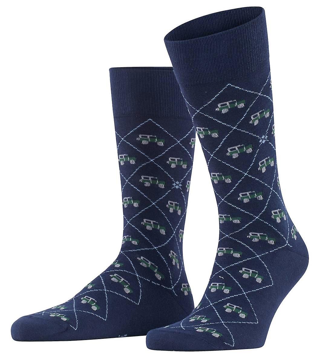 Burlington Car Socks - Marine Navy