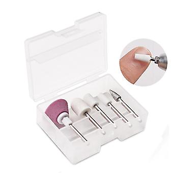 Electric Nail Drill Manicure Grinding Tip Set 5pcs