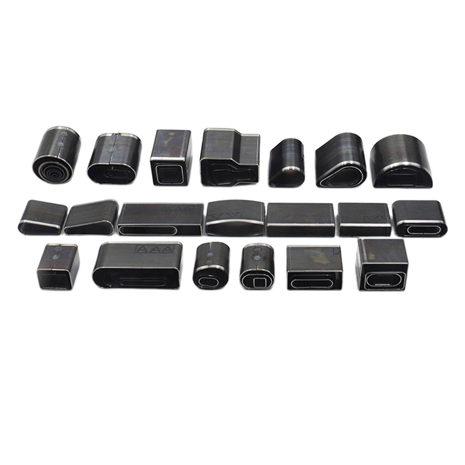 52/55形状穴中空カッターパンチレザークラフト手作りDIYツール55形状