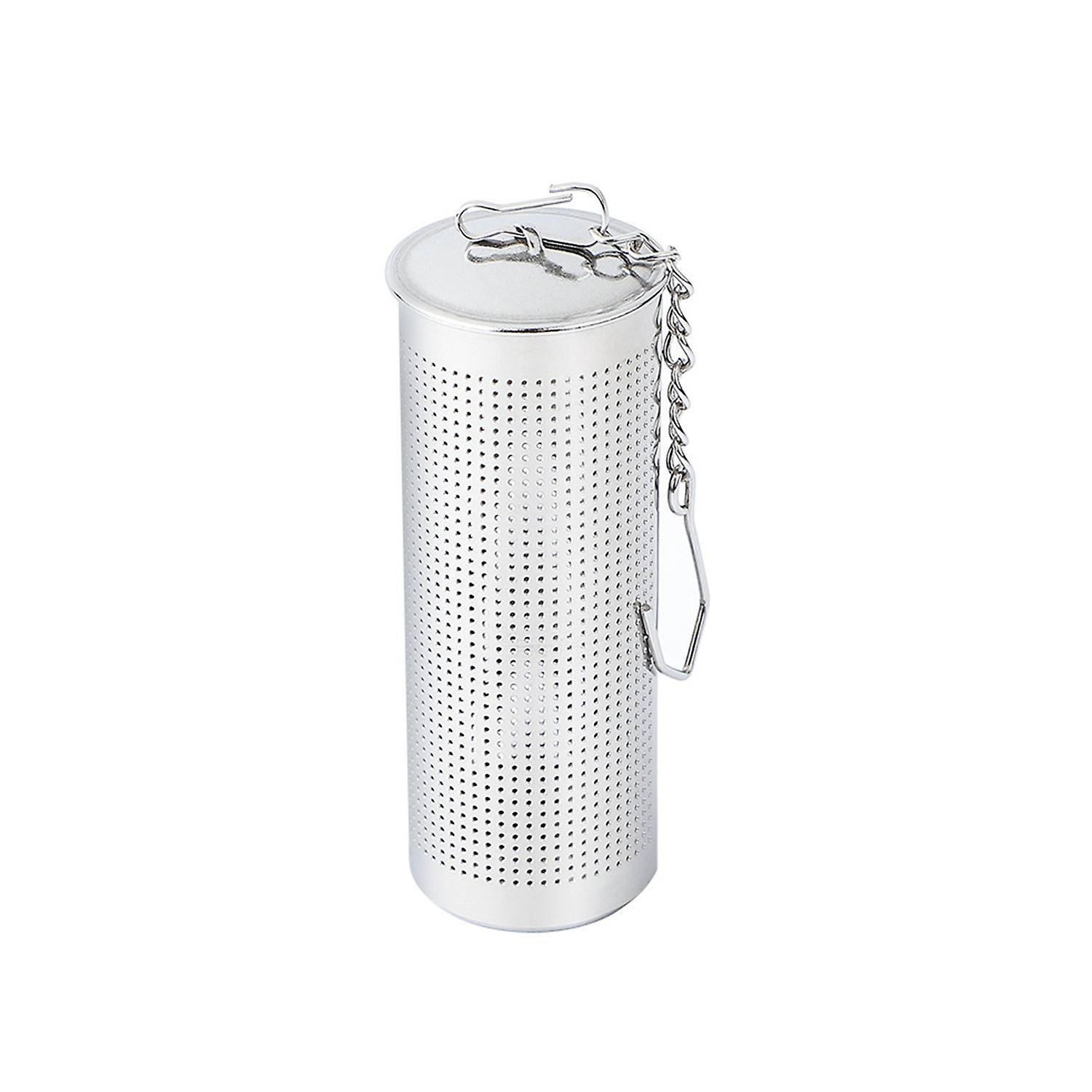ZHOUBA Tea Strainer Secure Lid Fine Mesh with Handle Simple Operation Food-grade Tea Infuser
