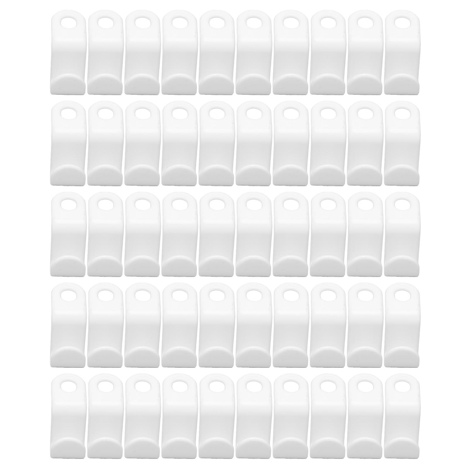 50 Pack Space Saving Hanger Hooks for Wardrobe
