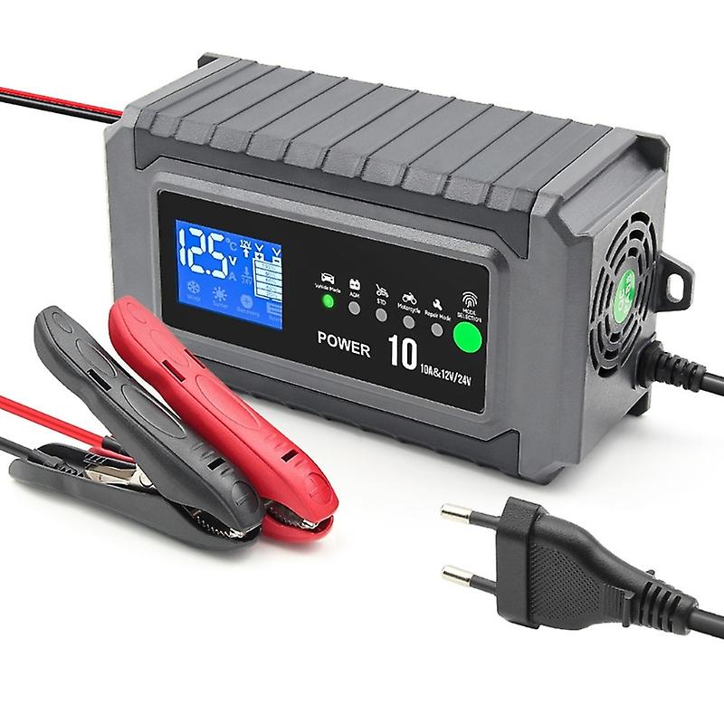 AC200W 12V/24V Automatische Autobatterie-Ladegeräte Smart Pulse Reparatur Boote Trickle