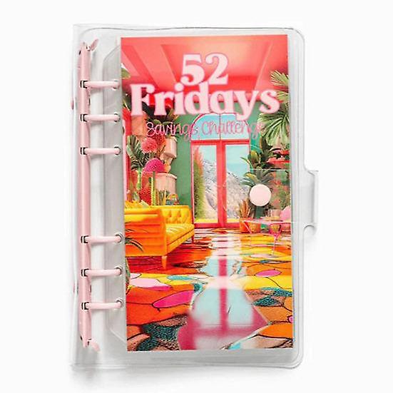 Money Saving Challenge Book Versatile Budget Organizer 100 Envelopes Savings Challenge Planner Binder for Home
