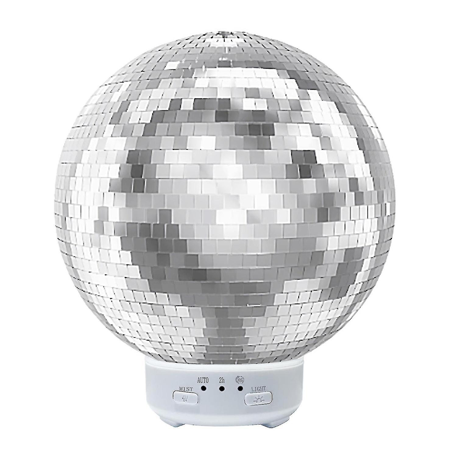 Disco Ball Diffuser Rotating With 7 Colours Mood Light - Disco Ball Decor Multipurpose Disco Diffuse