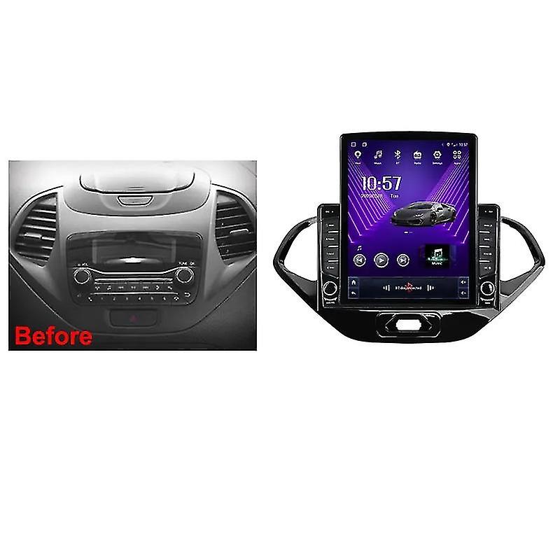 9,7 "Android für Ford Figo 2015-2018 Tesla Typ Autoradio Multimedia Video Player Navigation GPS