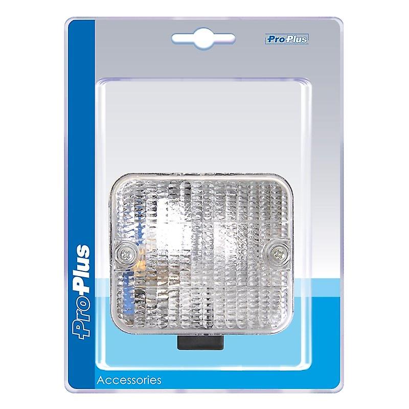 Reversing lamp with blister attachment