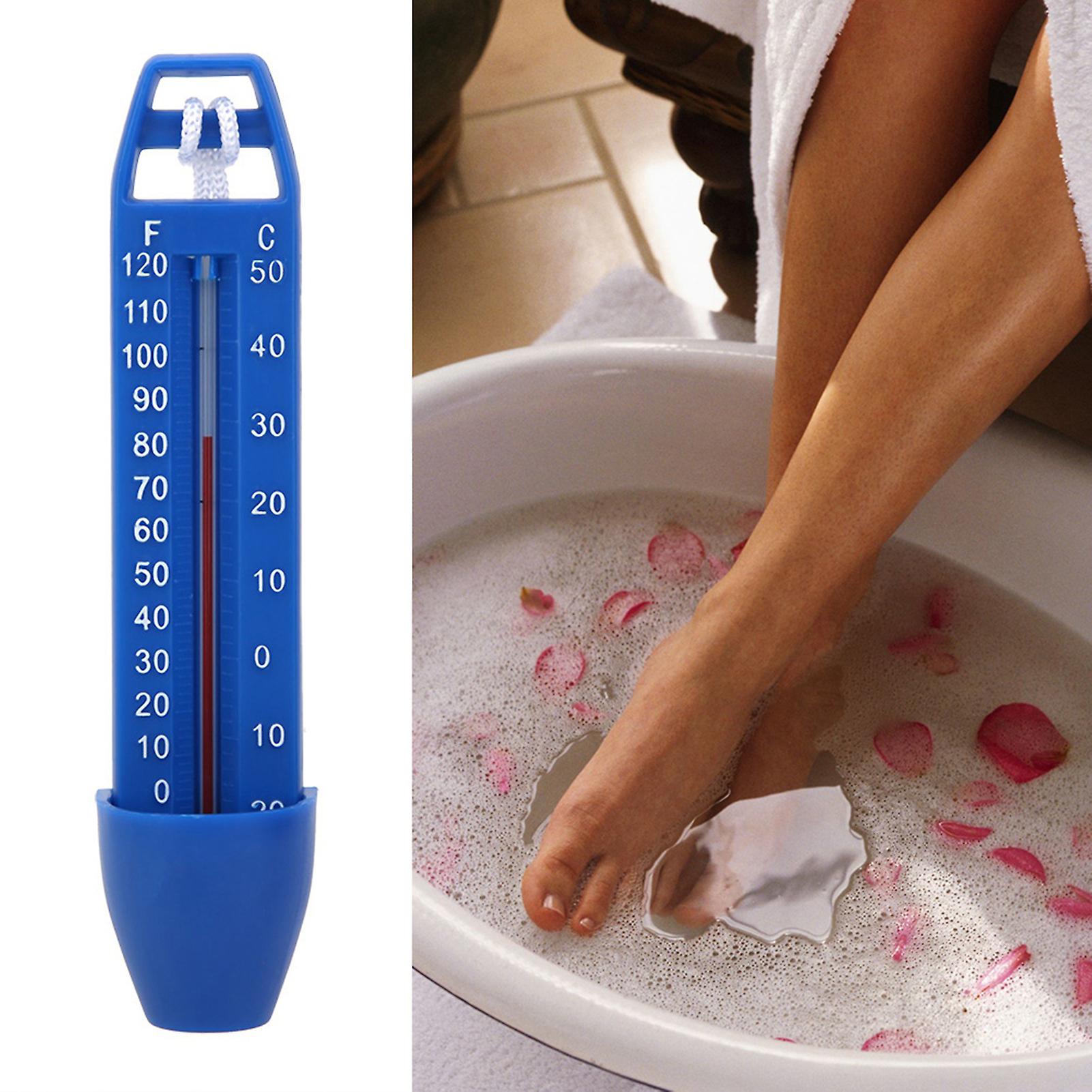 Pool Floating Thermometer Water Thermometer with String Swimming Pool Spa Bathtub