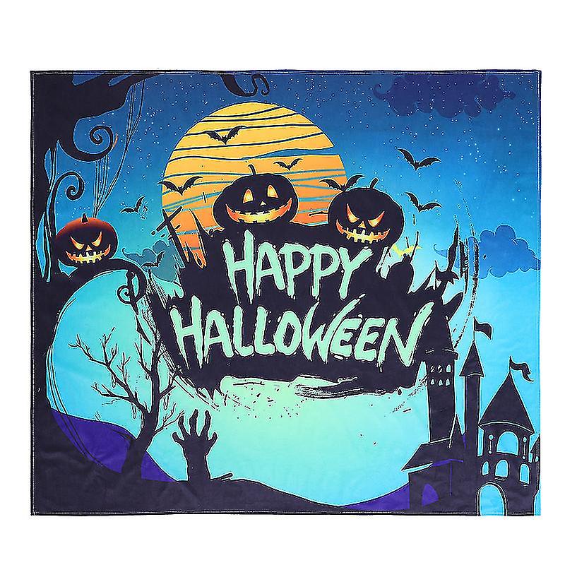 1set Halloween Photo Backdrop For Halloween Decorations