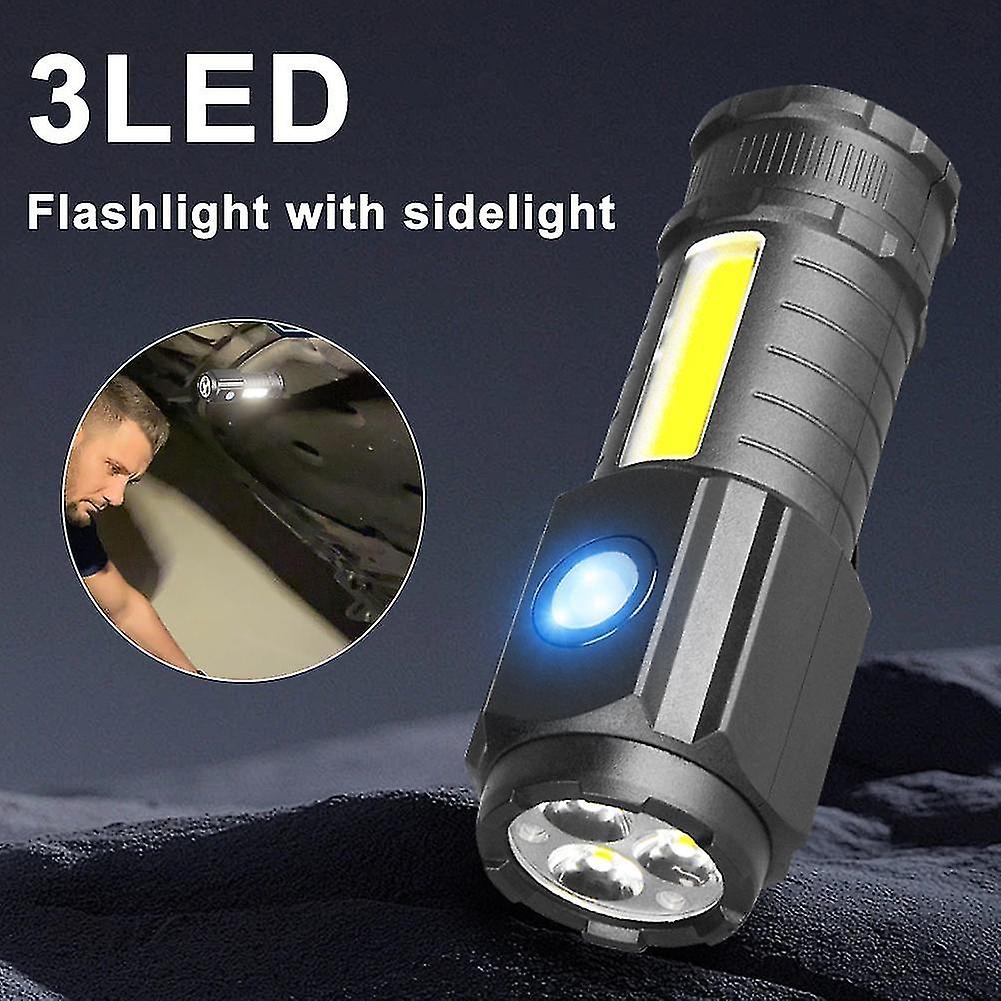 Flashlight Portable Multi-purpose Brim Light for Outdoor Lighting Work