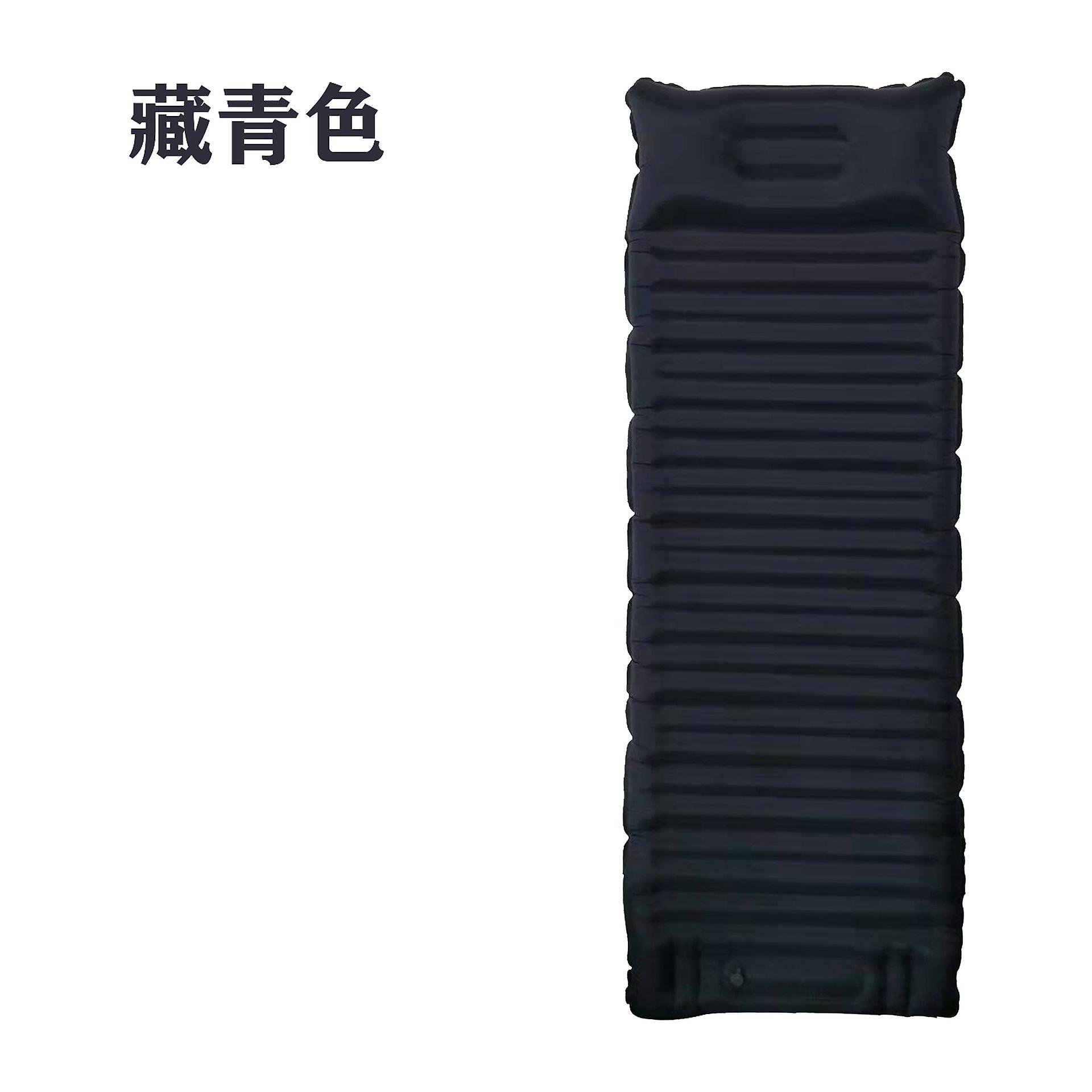 في الهواء الطلق نفخ فراش التخييم Airbed 40d النايلون مكتب الغداء استراحة الوسادة المحمولة القدم Airbed حصيرة معدات التخييم الشاطئ