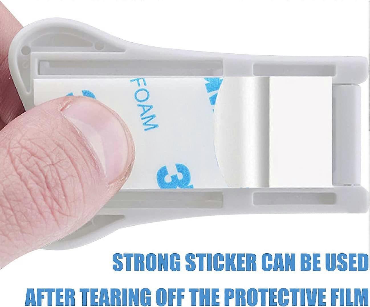 2 Pcs Sliding Door Blocker Baby Safety Lock Window Blocker Safety Closet Locks Child Window Blocker No Drilling Easy to Use