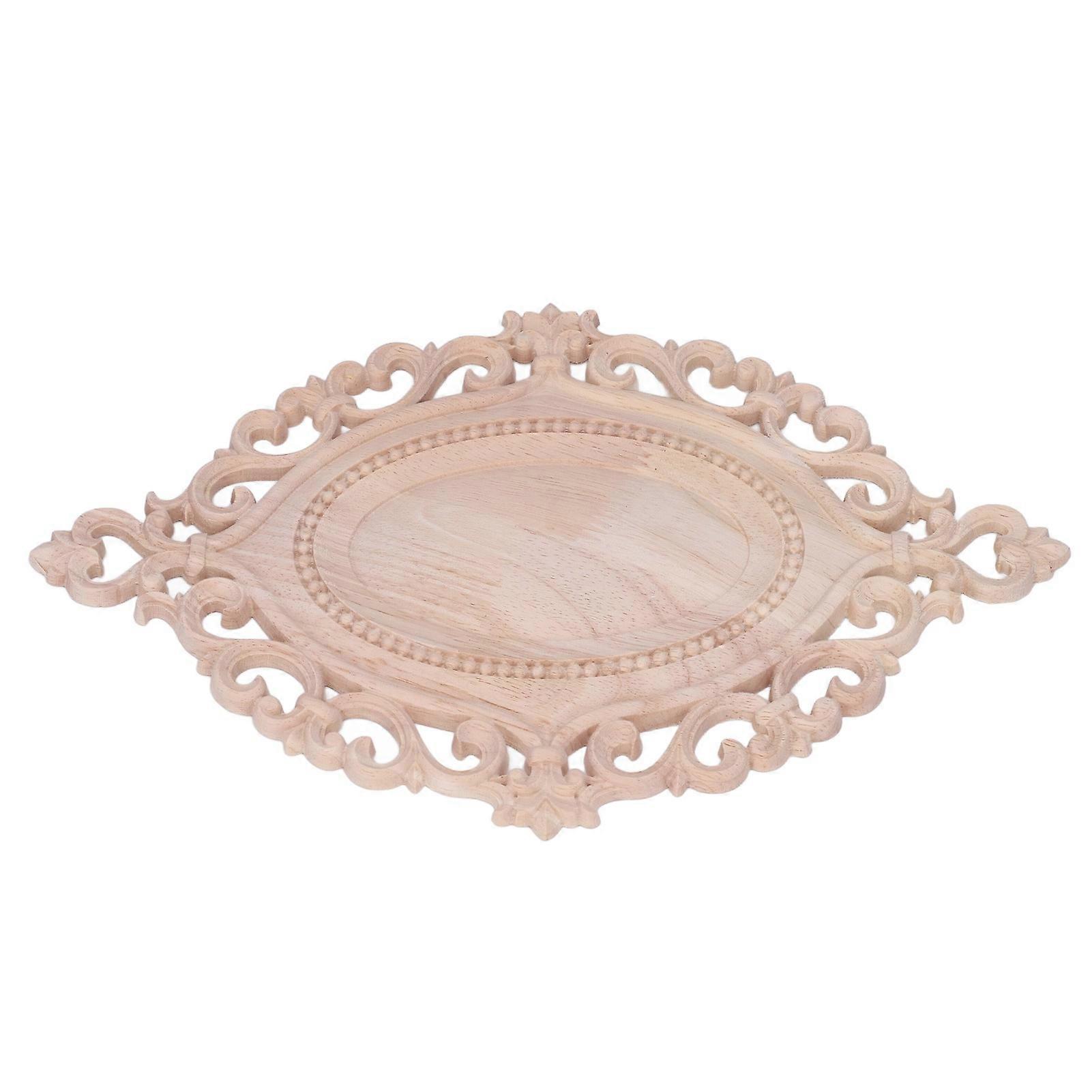 Wood Applique Premium Wood Durable Easy Installation Natural Eco Friendly Wide Application Wood Carving Applique