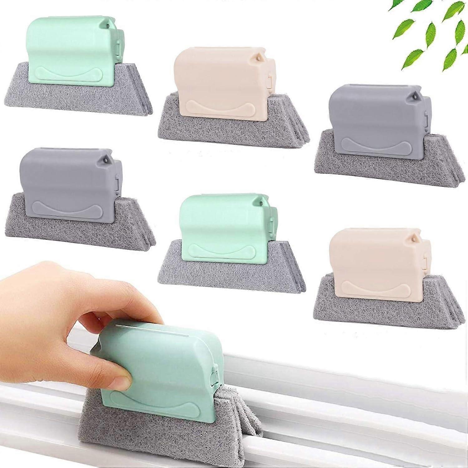 Brushes Quickly Clean All Corners And Gaps,Crevice Cleaning Tools Window Groove Cleaning Brush,Magic