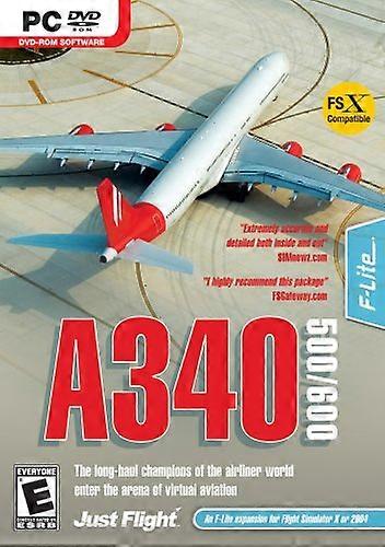 A340-500600 Expansion for Flight Simulator X - PC CD - New & Sealed