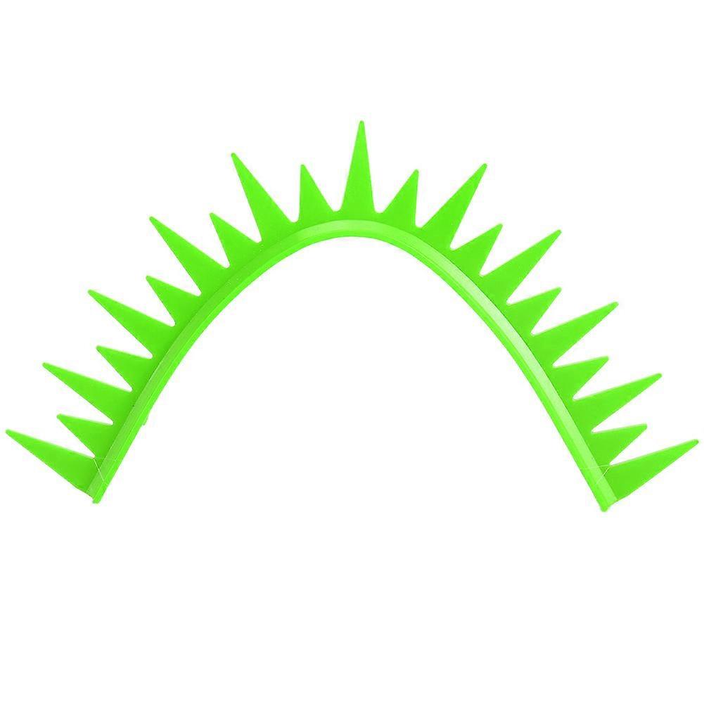 Motorcycle Helmet Cockscomb Sticker Green Decoration Accessories