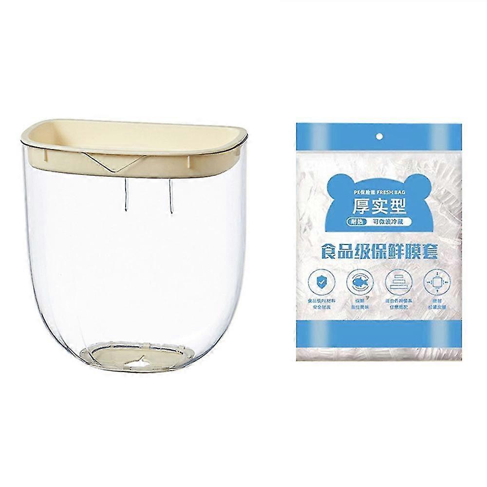 Free-hole Kitchen Storage Box Large Capacity Plastic Wrap Box For Home