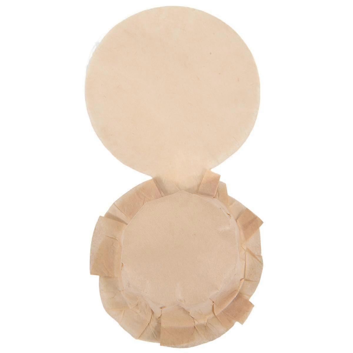 300Pcs Unbleached K Cup Filters with Lid for Reusable Coffee Pods- Coffee Filters for K Cup - Compo