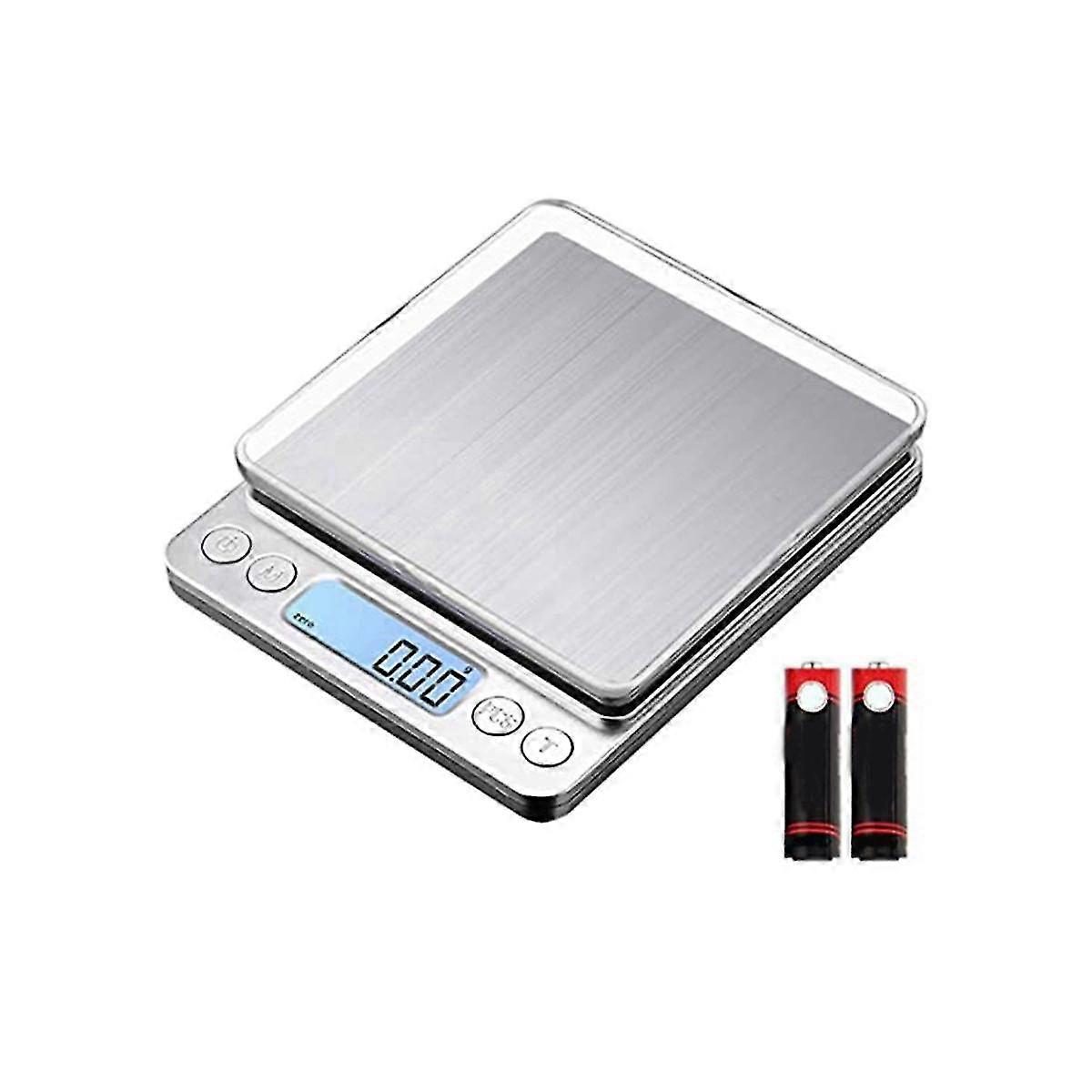 Small Kitchen Scale 3Kg/0.01G, Mini High Accuracy Cooking Scale, Pocket Scale with LCD Display