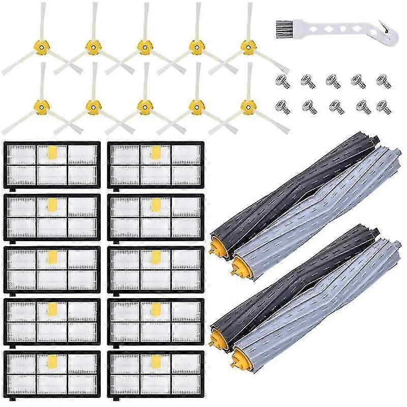 Main Brush Side Brush Hepa Filter For Irobot Roomba 800series 870 871
