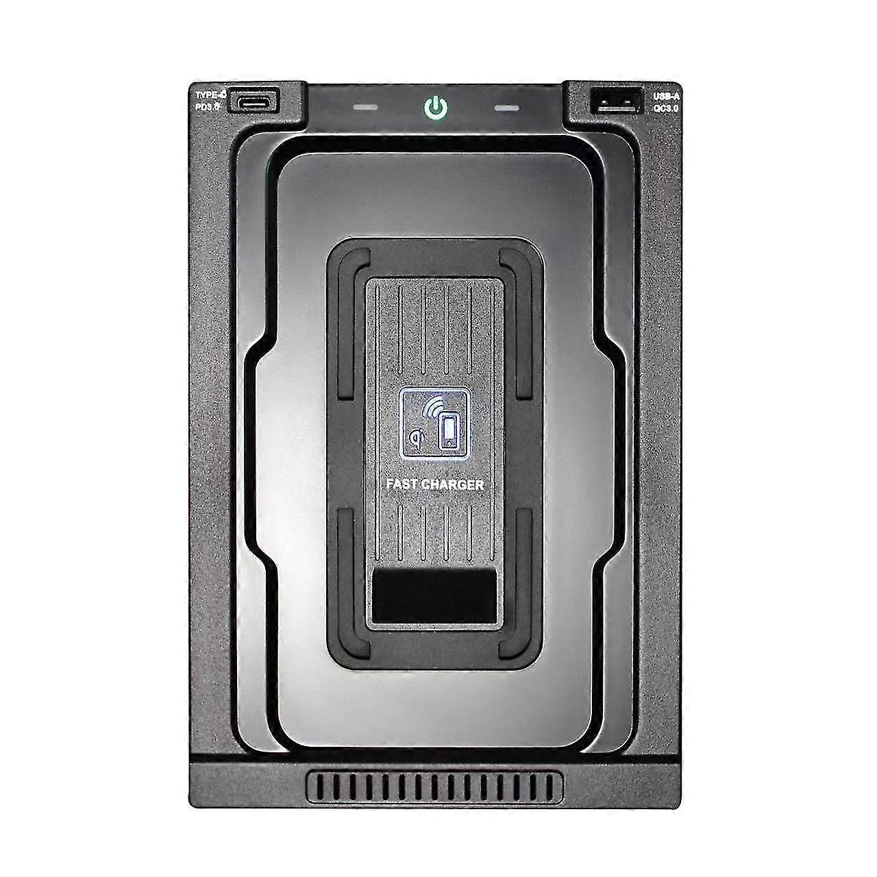 Car 15w Usb Wireless Charger Panel For Toyota Highlander 2021 2022