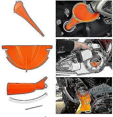 replacement drip stop oil filter funnel kit for harley-wtake