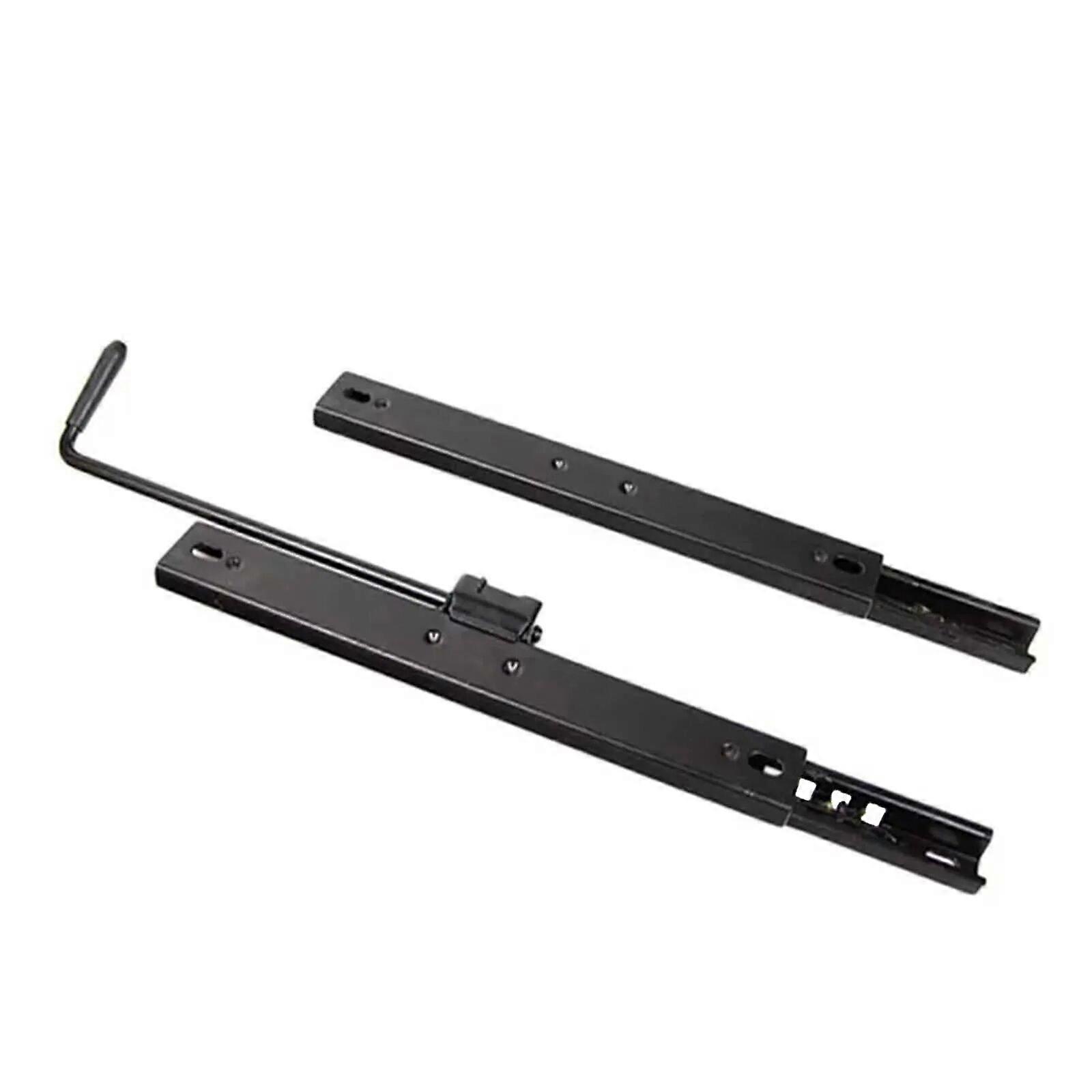 Vehicle Seat Slider Track Strong Strength Adjustable Seat Slider Track Vehicle Seat Slide Rails Seat Mounting Track Assembly Kit