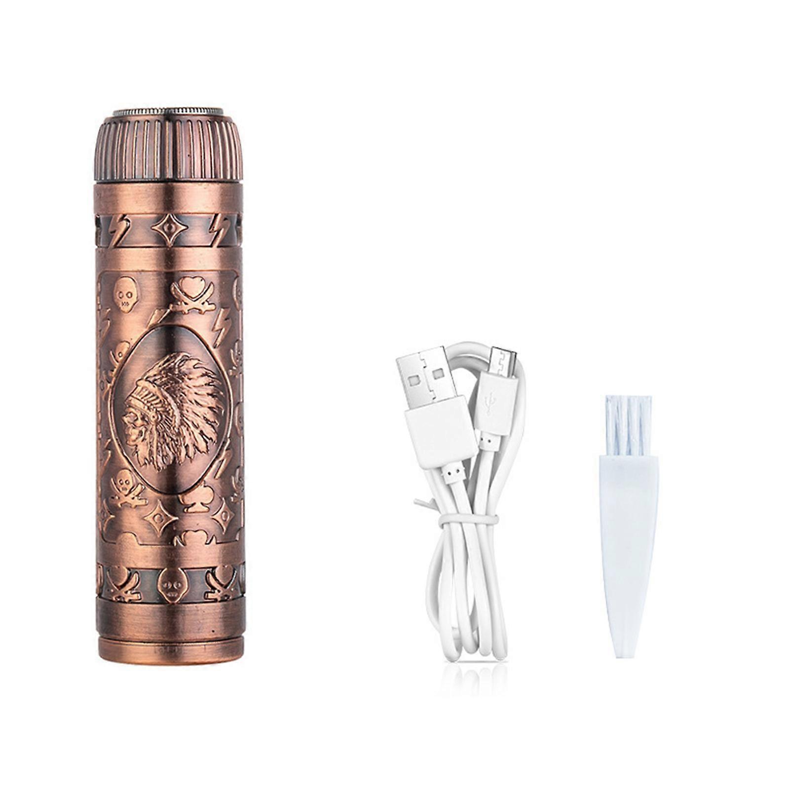 Dual-use Wet and Dry Mini Shaver Detachable Shaver with Fine Pattern Suitable for Home Car Travel