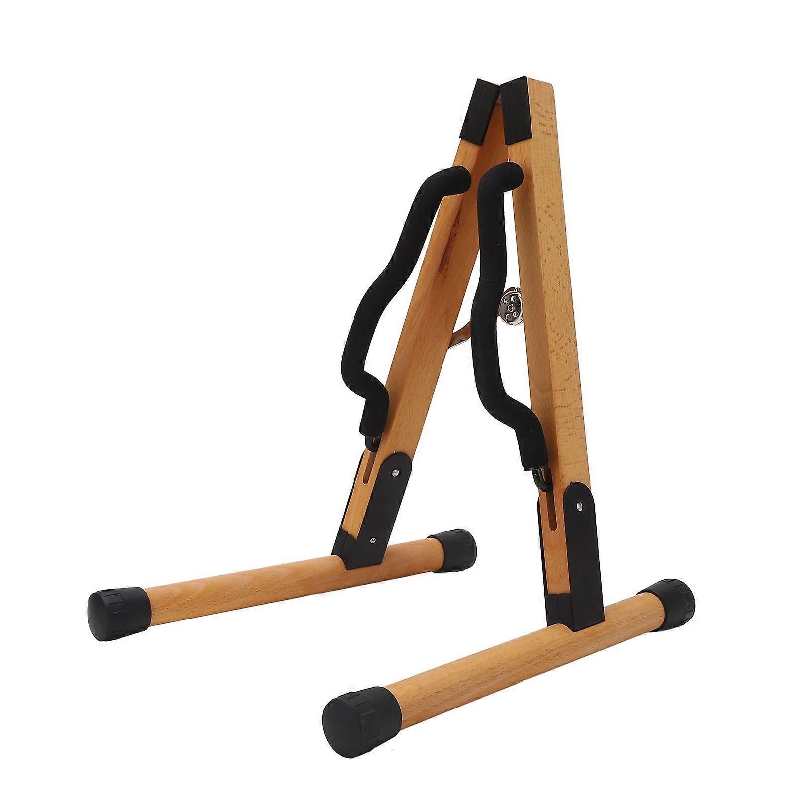 Guitar Stand A Frame Folding Iron Portable Ukulele Instrument Stand for Storage Display