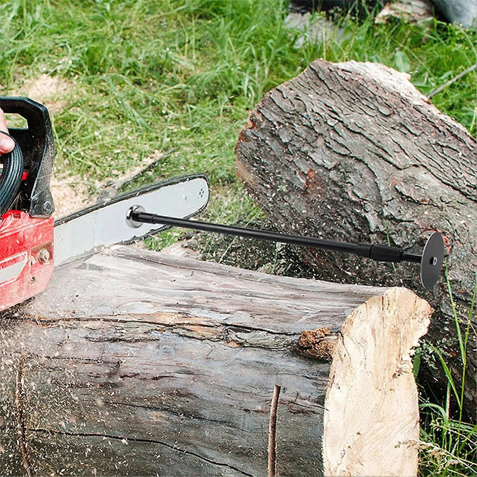 Firewood Measuring Tool Adjustable Magnetic Base Measuring Tool Easily Attached on the Chainsaw