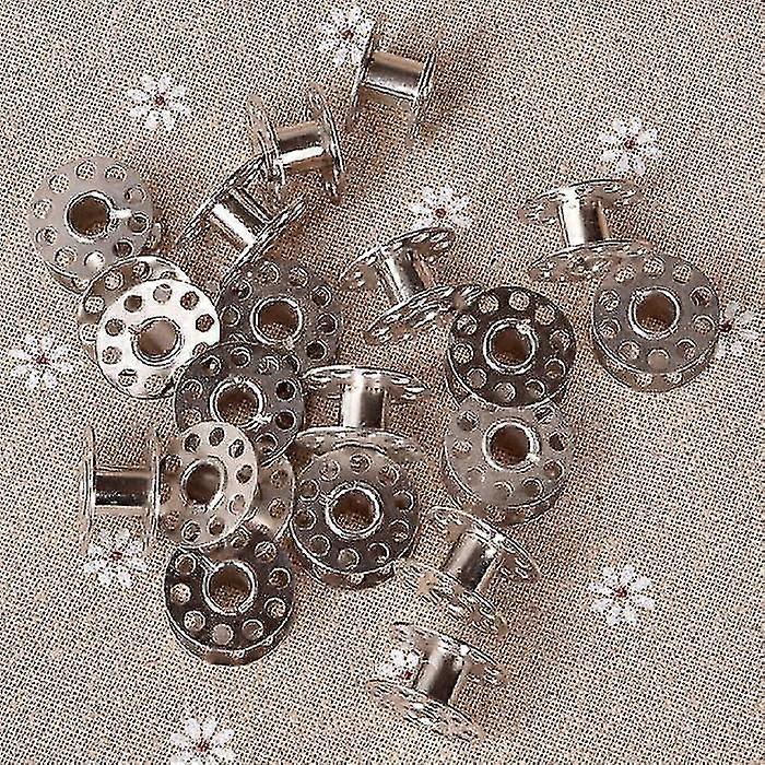 Lots 20 Metal Bobbins For Sewing