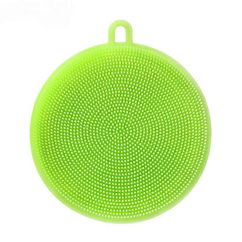ZK-Round Magic Kitchen Cleaning Sponge Pad 2pcs (Green)
