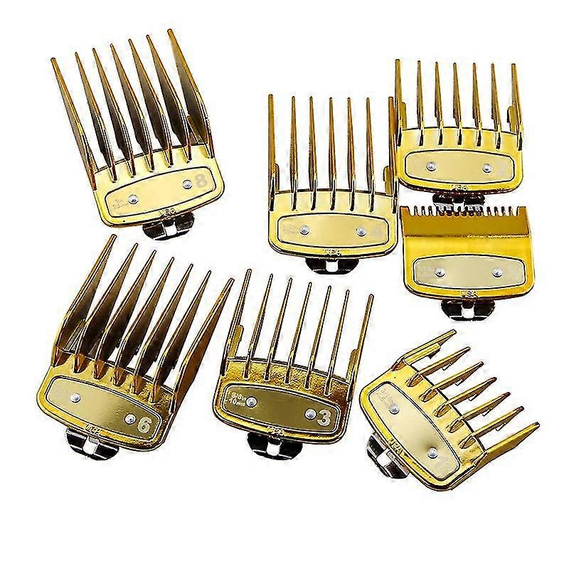 מסרק מדריך חיתוך 8pcs עבור Wahl עם קליפ מתכת 3171-500