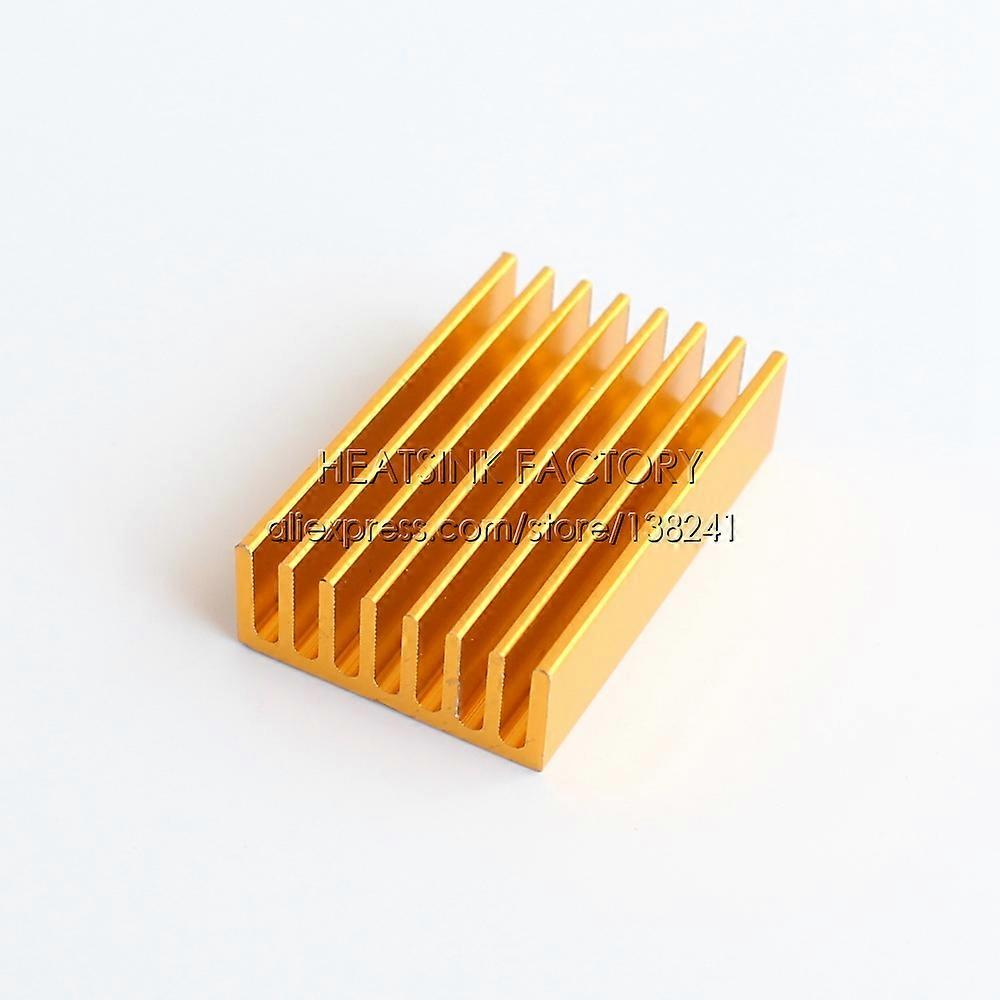 רדיאטור מפזר חום אלומיניום 40 מ"מ x 25 מ"מ x 10 מ"מ פרופיל אקסטרוזיה פיזור חום לקירור