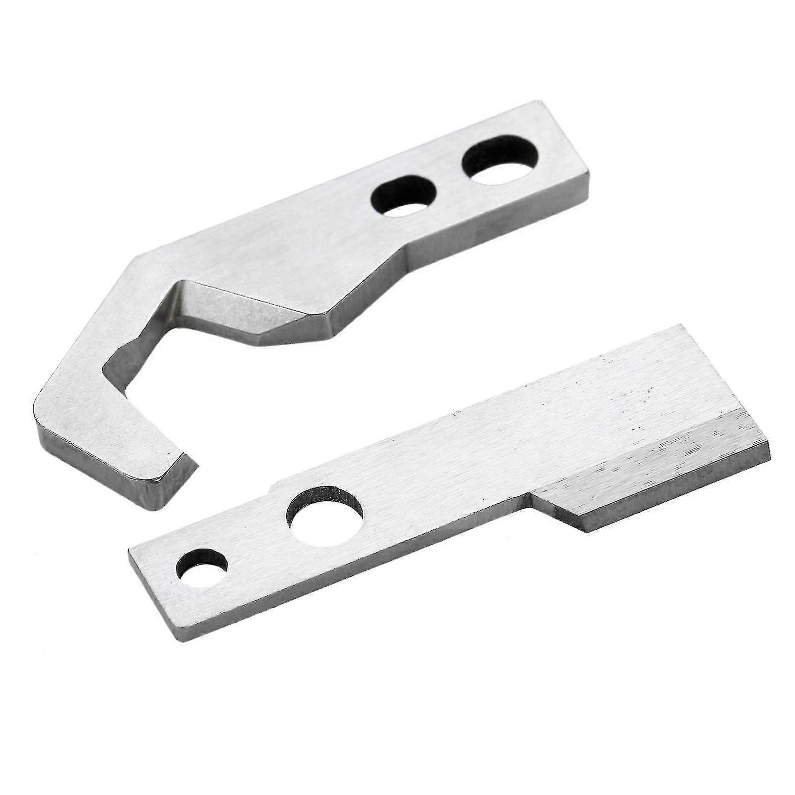 2 pezzi/set coltello/lama per macchina da cucire superiore 340406 + coltello inferiore 340468 adatto per macchina da cucire Pfaff 774, 776, 784 Home Serger -t