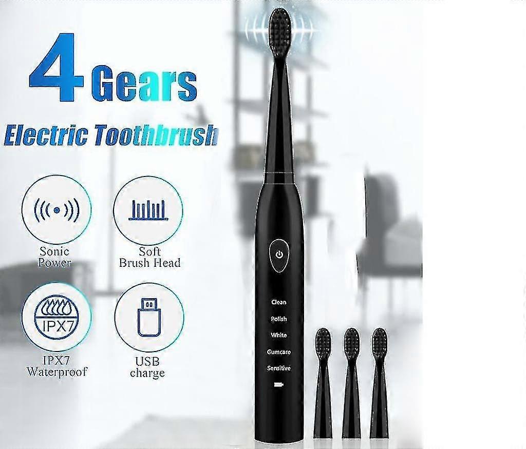 Ultrasonic Toothbrush For Gentle And Effective Plaque Removal