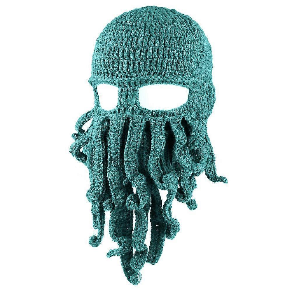 Winter Octopus Berretto a maglia Cappello creativo Maschera da sci Berretti  barbuti Caldo Pirate Cappelli