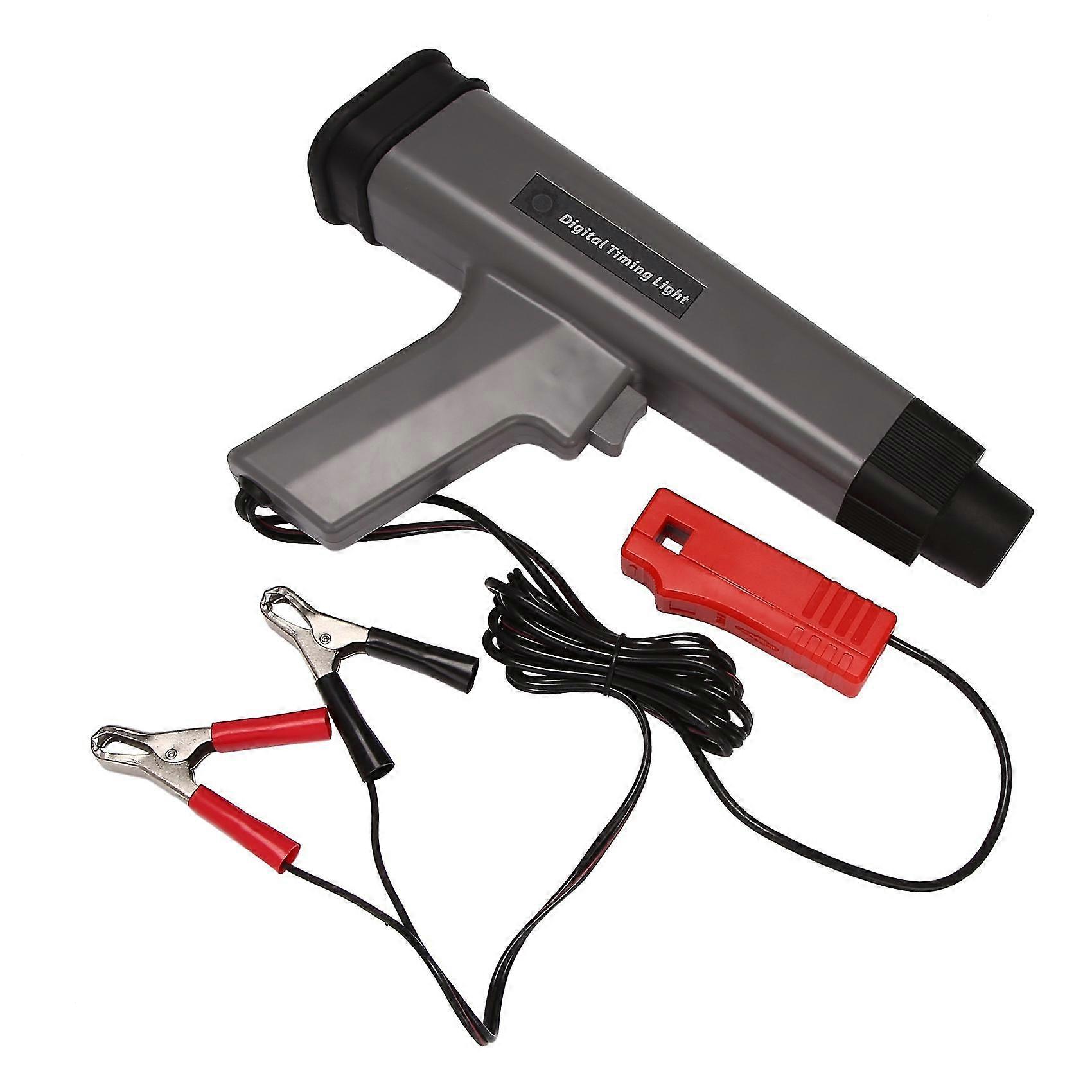 12v auto digitale motor timing licht met led display ontsteking timing stroboscoop licht inductieve timing