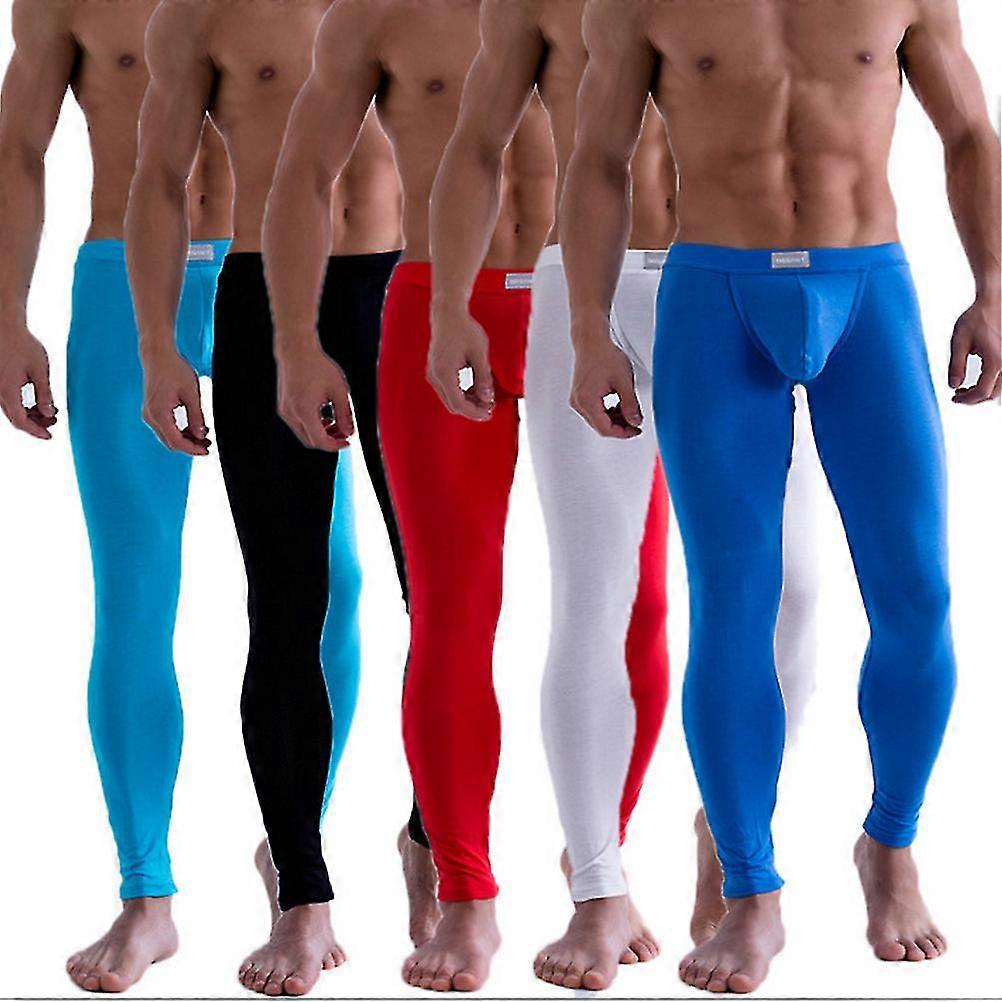 Thermounterwäsche für Herren Stretchy Base Layer Unterwäsche Hose Legginghose Größe M (weiß)