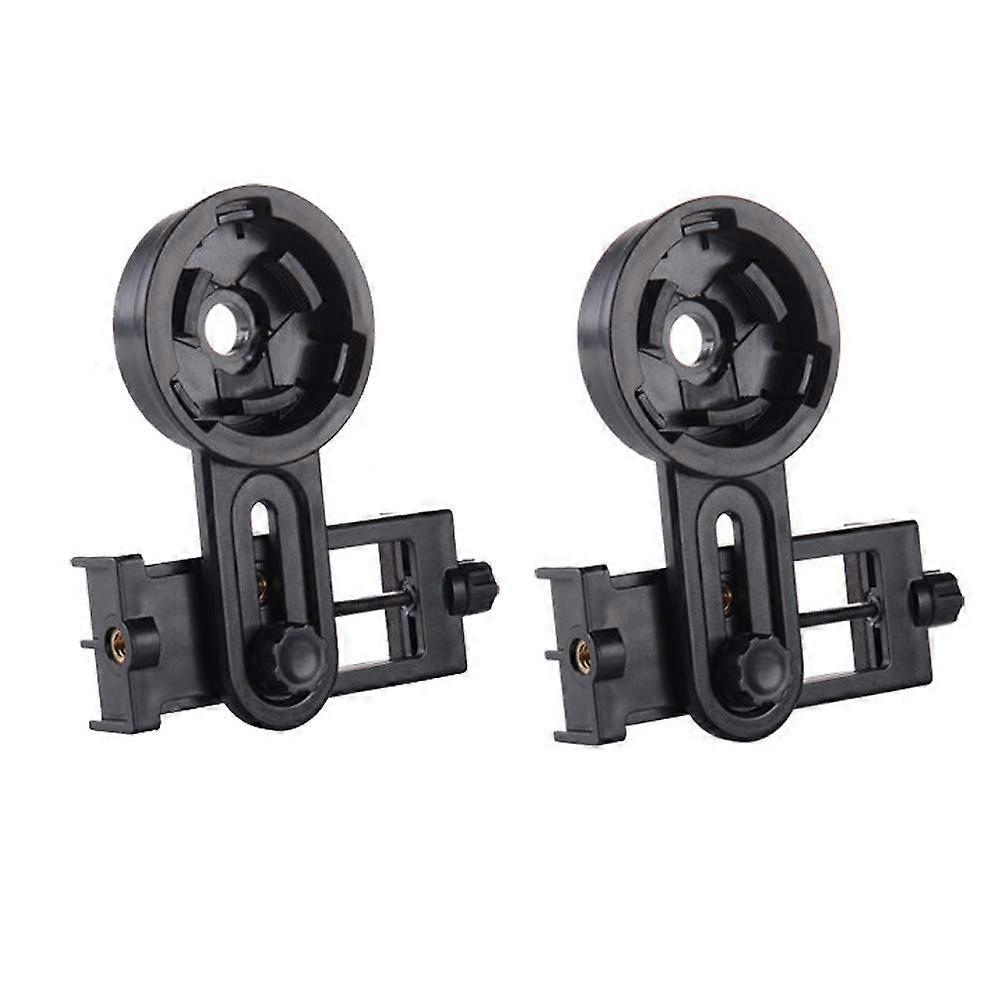 2PCS Mobile Phone Adapters, Holders, Universal Mount for Telescope, Adjustable, Compatible with 26.4-46.4mm