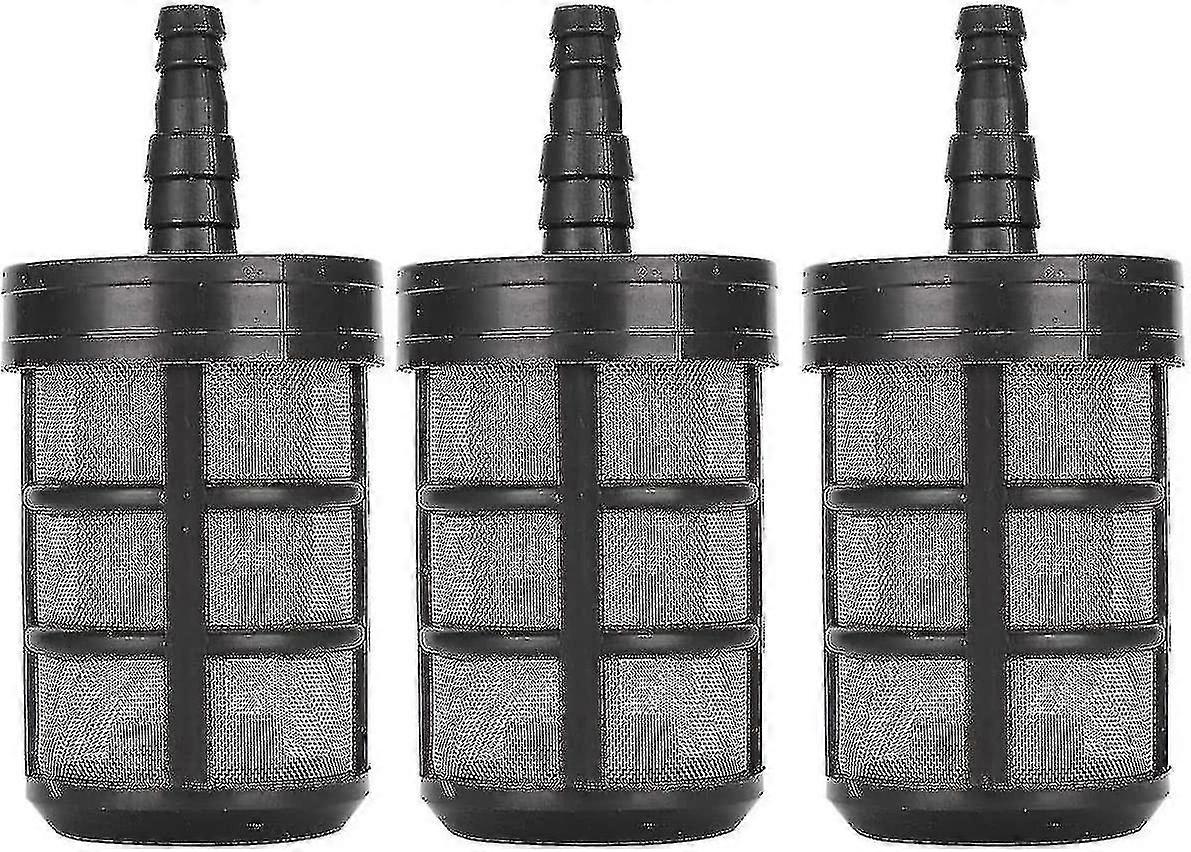 3 Pcs Strainer Suction Pipe Filter Water Suction Pump Strainer Double Layer Encryption Water Filter For Intake Pipe Sprayers Oil Pumps Industrial Equi