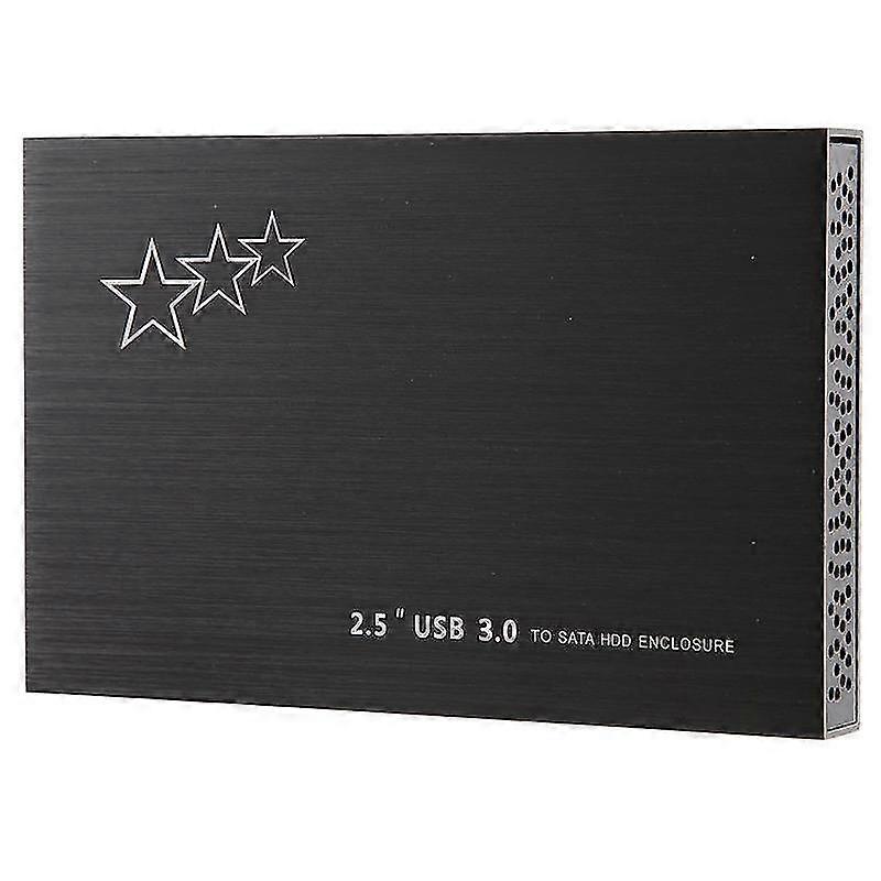 Usb3.0 Hdd Enclosure 2.5 Inch Hdd Notebook External Hard Disk Box Black