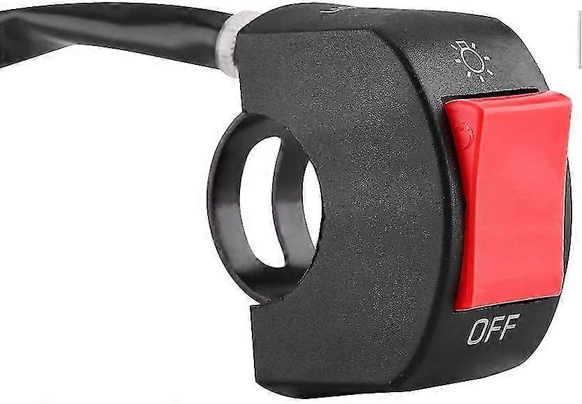 Motorcycle Handlebar Switch Universal 7/8inch Mount Led Headlight On/off Switch With Button