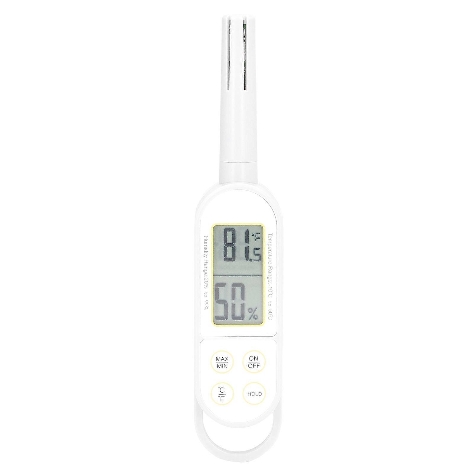 Thermometer Hygrometer Temperature Humidity Meter Digital Display Handheld for Indoor