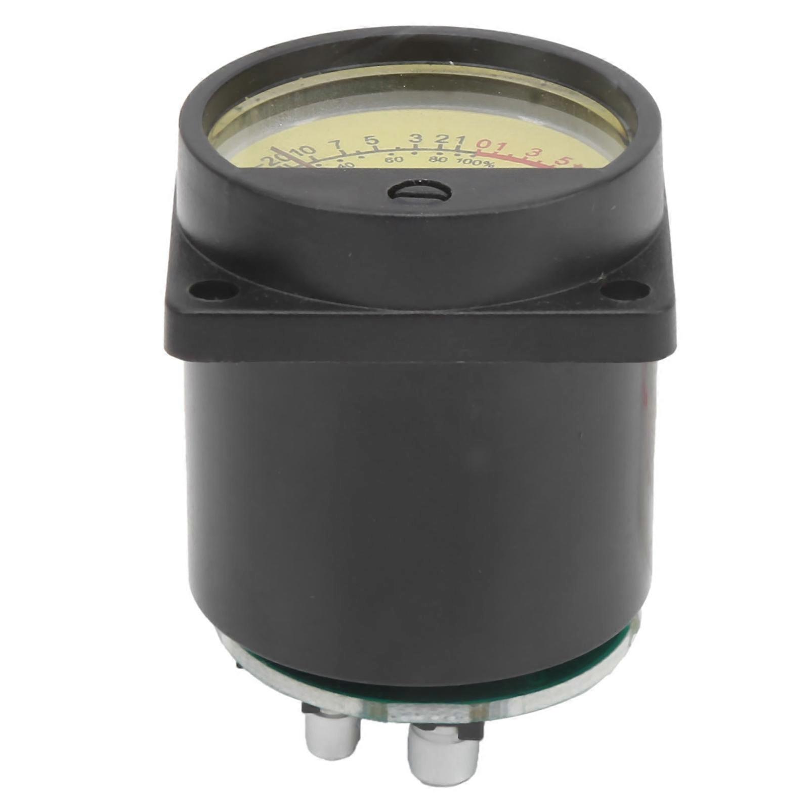 35mm Pointer VU Meter with Yellow Backlight High Accuracy DIY Level Meter Head with Driver Board