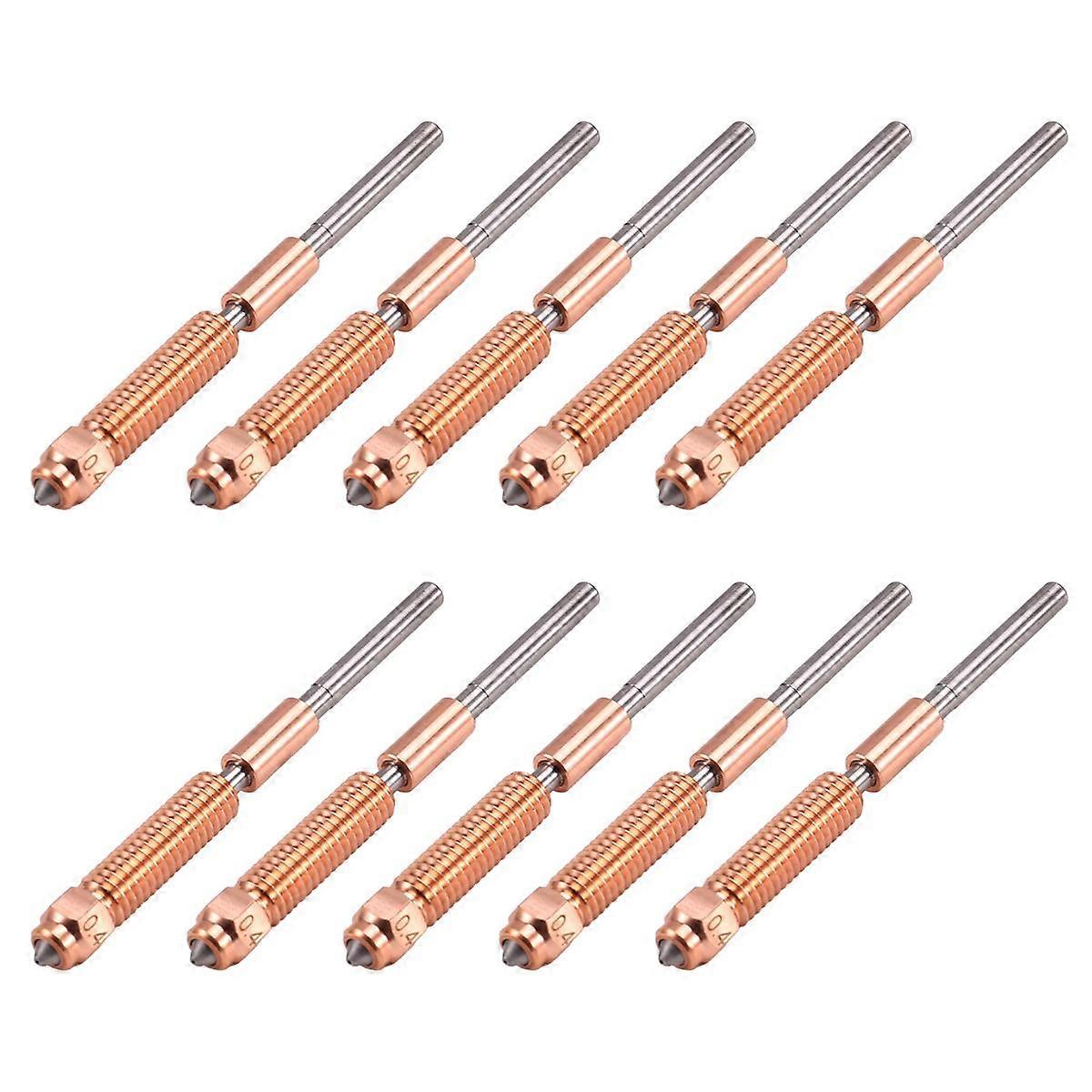 10Pcs Nozzle 0.4mm Quick-Swap for K1C K1 Max V3 3D Printer Accessories Nozzle