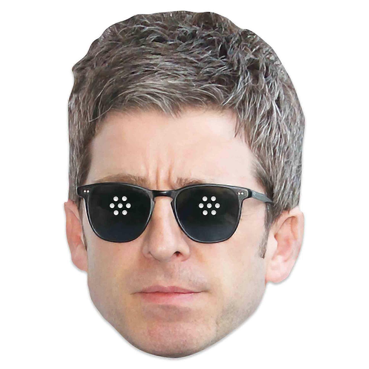 Noel Gallagher Celebrity Singer 2D Single Card Party Mask