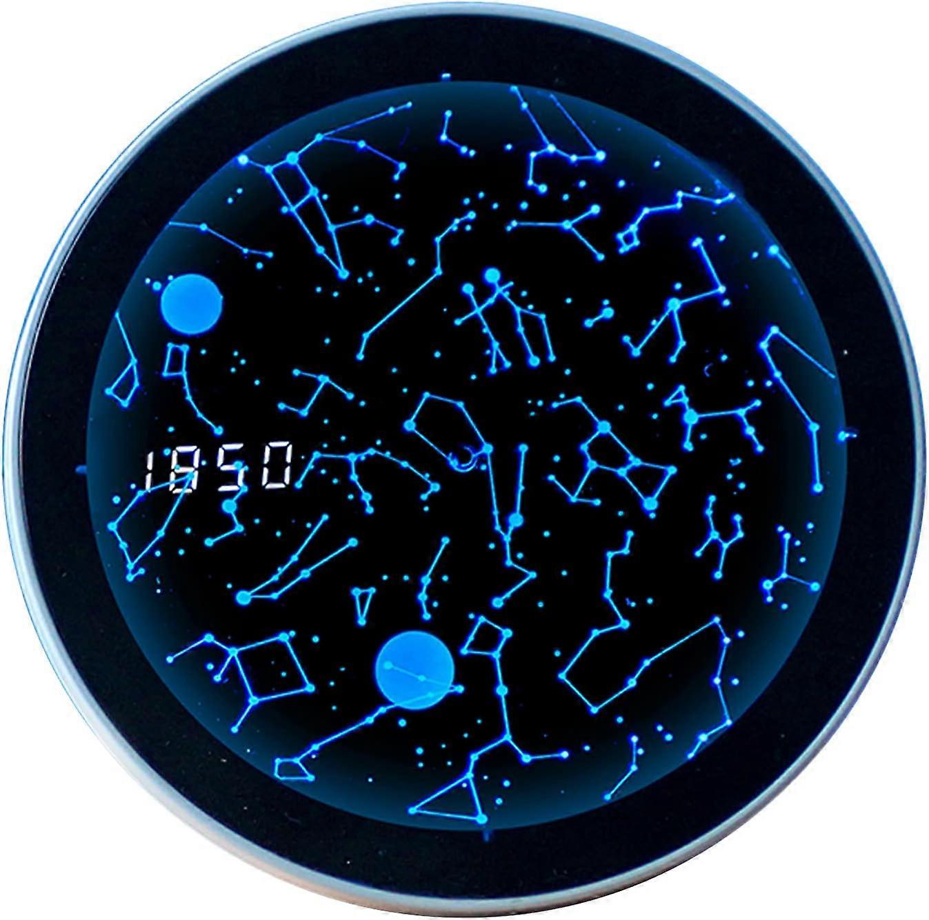 Star Alarm Clock-Led Digital Alarm Clock/Simulate the deep starry sky/for sudent in bedroom