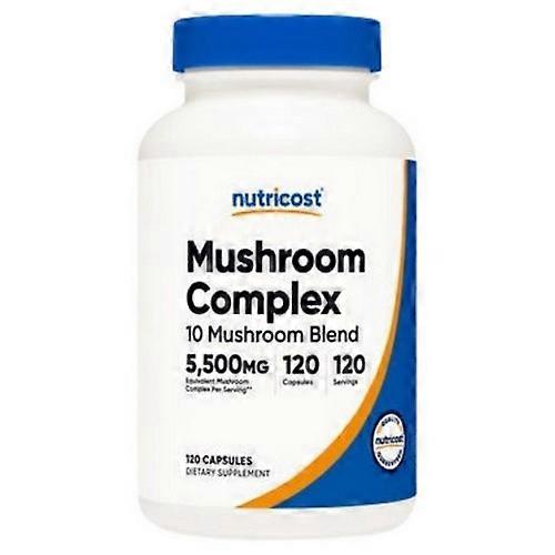Nutricost Mushroom Complex Capsules ,5500 Mg ,120 Count