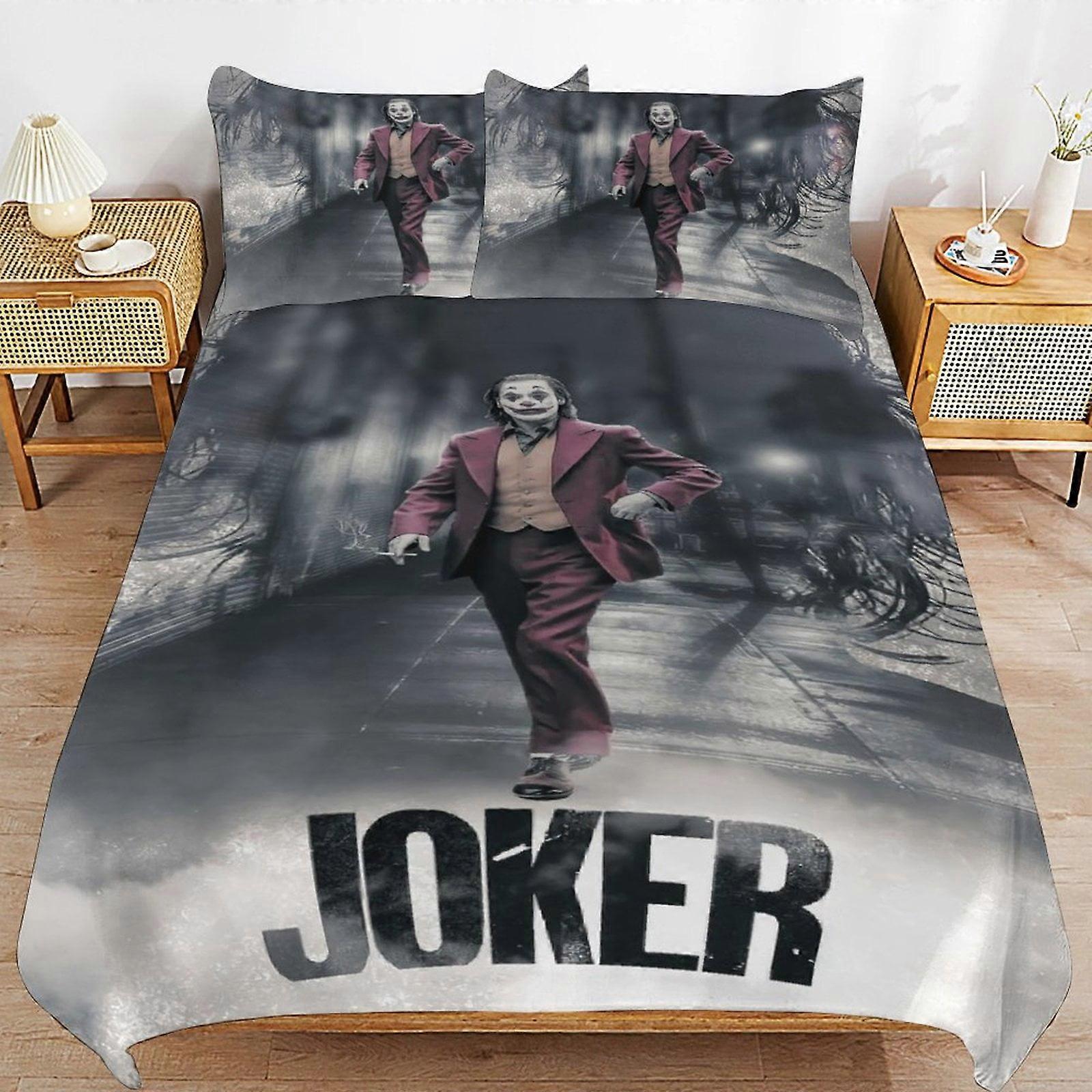 סט מצעים NK268 ג'וקר ערכות מצעים כיסוי שמיכה רך במיוחד ידידותי לעור 3 חלקים, כיסוי שמיכה חמוד סט מיטה PC268